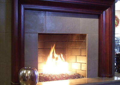 Wood to Gas Fireplace Conversion